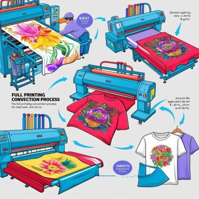 Konveksi Full Printing untuk Baju, Kaos, dan Kemeja konveksi bandung